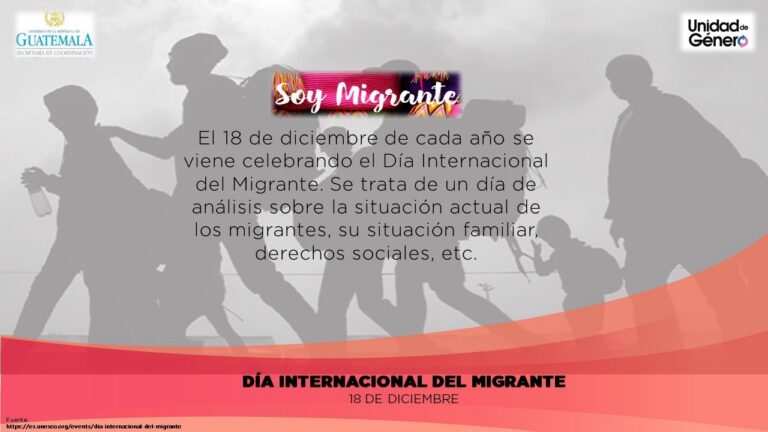 Día Internacional del Migrante