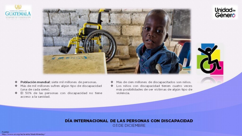 Día de las personas con Discapacidad