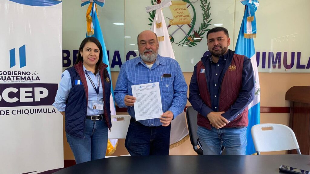 FIRMA DE CONVENIO CON LA MUNICIPALIDAD DE ESQUIPULAS