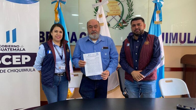 FIRMA DE CONVENIO CON LA MUNICIPALIDAD DE ESQUIPULAS