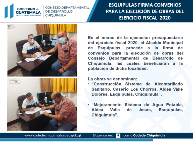 FIRMA DE CONVENIOS