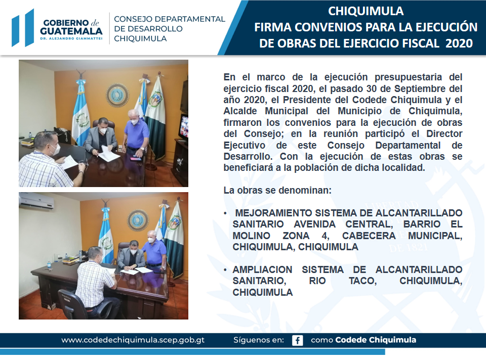 FIRMA DE CONVENIOS