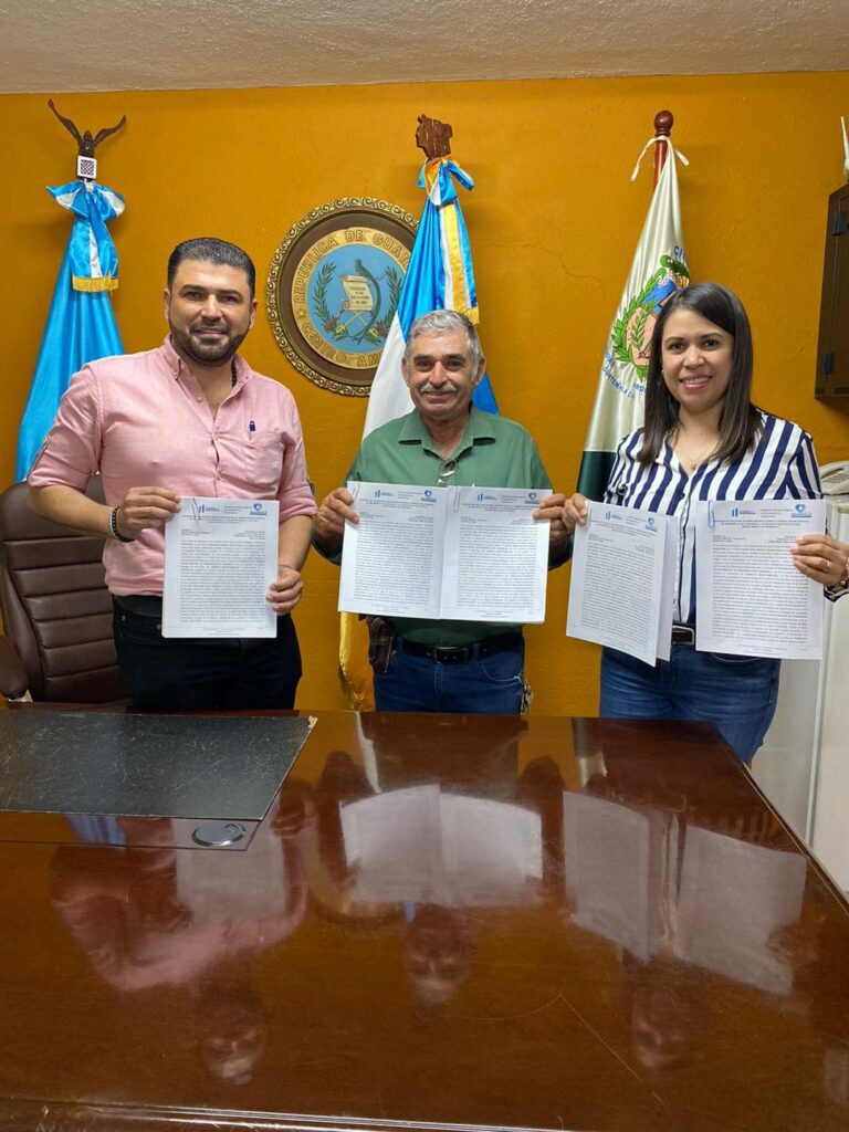 FIRMA DE CONVENIOS CON LA MUNICIPALIDAD DE OLOPA