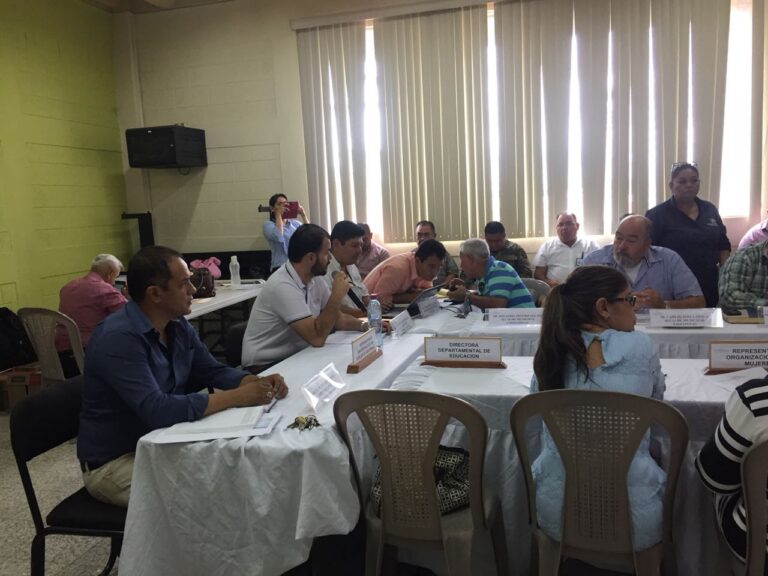 Reunión CODEDE Chiquimula