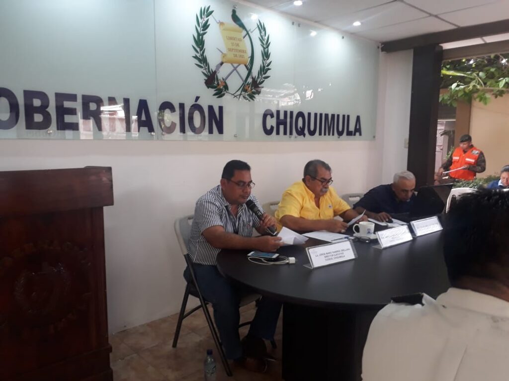Reunión ORDINARIA CODEDE Chiquimula