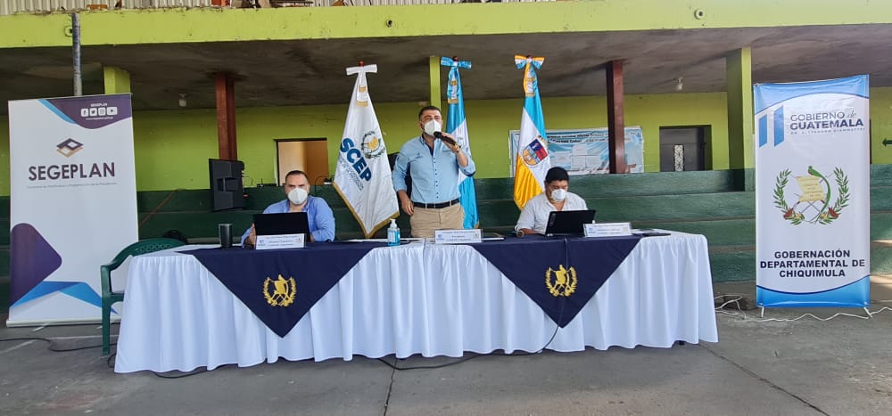 Reunión Ordinaria del Consejo Departamental de Desarrollo Chiquimula