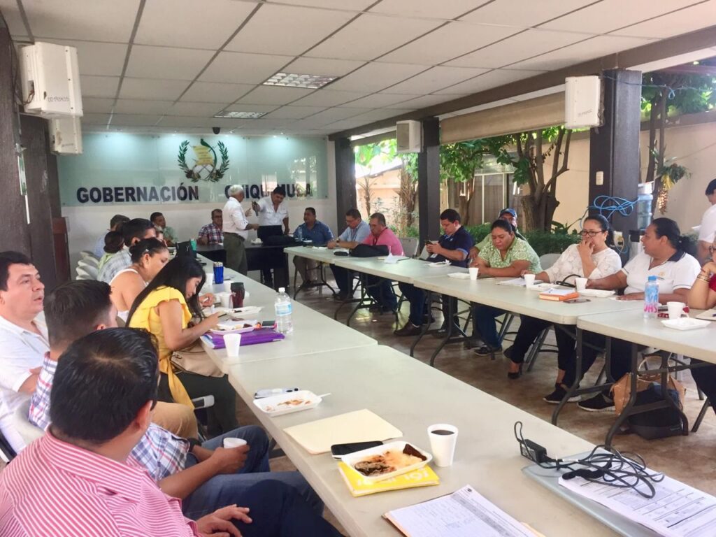 Reunión Unidad Técnica Departamental UTD