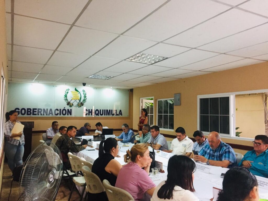 Tercera Reunión, Reunión Extraordinaria Consejo Departamental de Desarrollo Departamento de Chiquimula