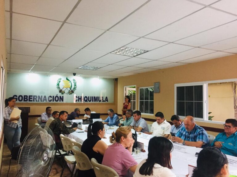 Tercera Reunión, Reunión Extraordinaria Consejo Departamental de Desarrollo Departamento de Chiquimula